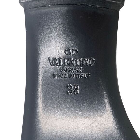 Valentino Garavani Gold Roman Stud Loafer EU 38 US 8 Ivory Slip On Flat Shoes - Picture 10 of 10